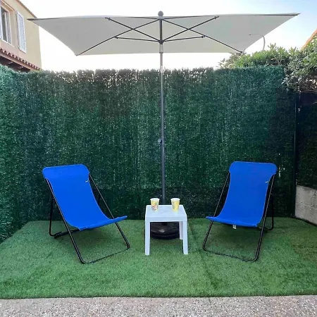 Maison 4 Personnes Avec Piscine, 200m A Pieds Marseillan (Herault)