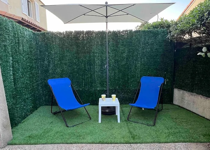 Maison 4 Personnes Avec Piscine, 200m A Pieds Marseillan (Herault)